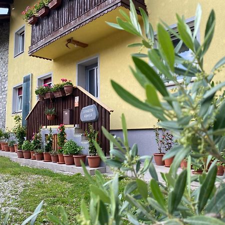 Trnovo Ob Soci Kuhala Apartment โคบาริด ภายนอก รูปภาพ