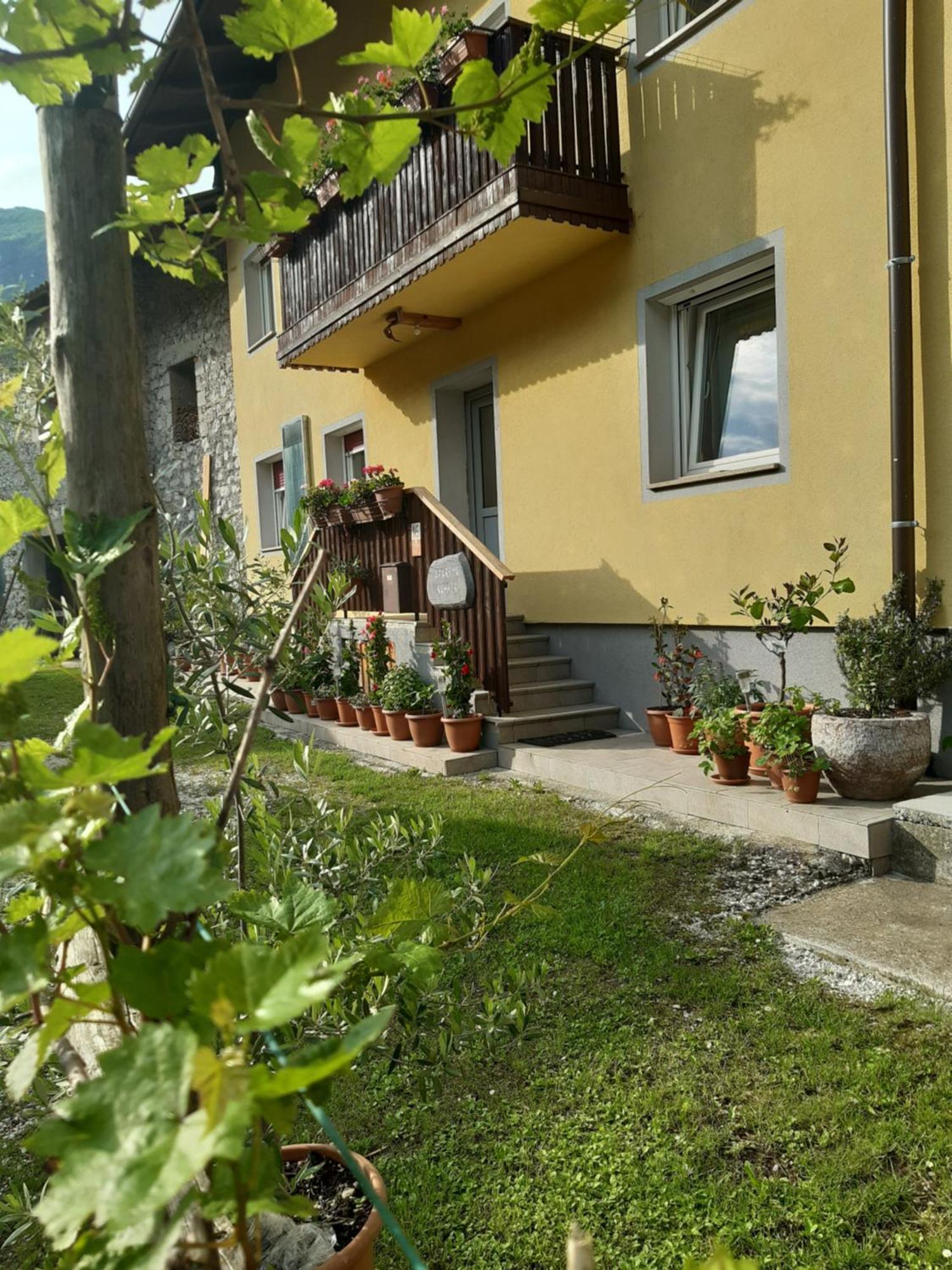 Trnovo Ob Soci Kuhala Apartment โคบาริด ภายนอก รูปภาพ